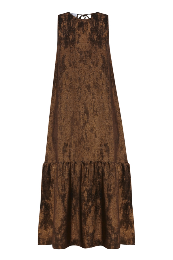 VESTIDO COBRE