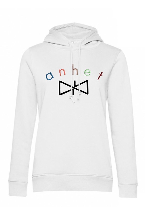 SUDADERA BLANCA CAPUCHA SUDADERA BLANCA CAPUCHA
